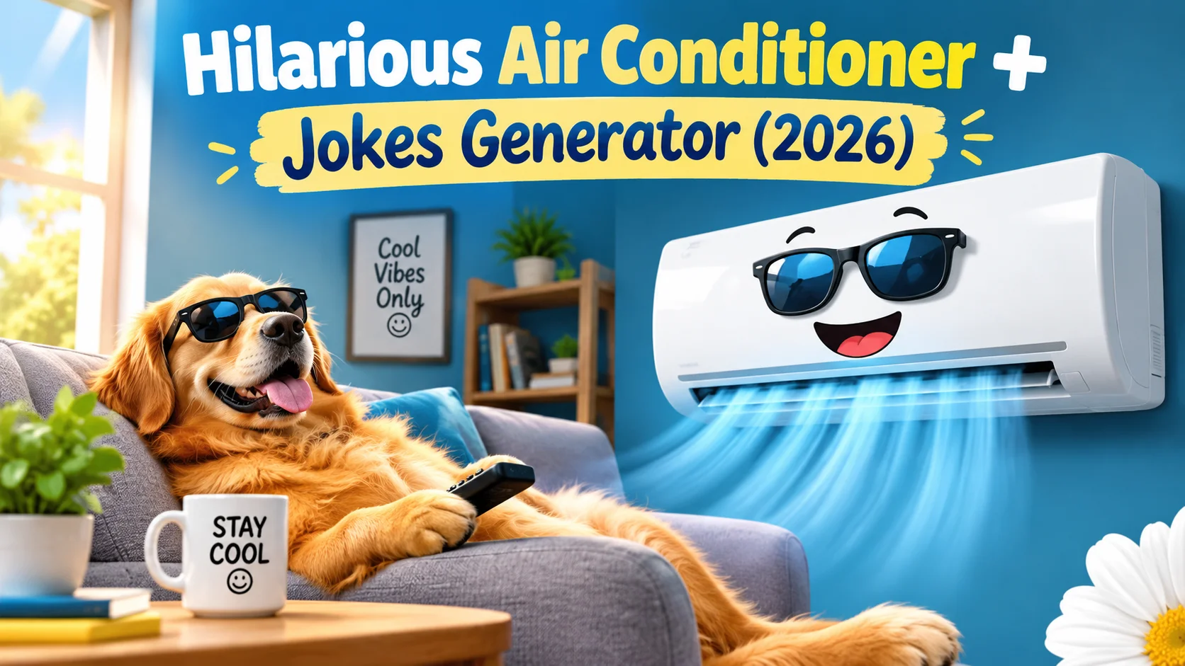 Hilarious Air Conditioner + Jokes Generator (2026)