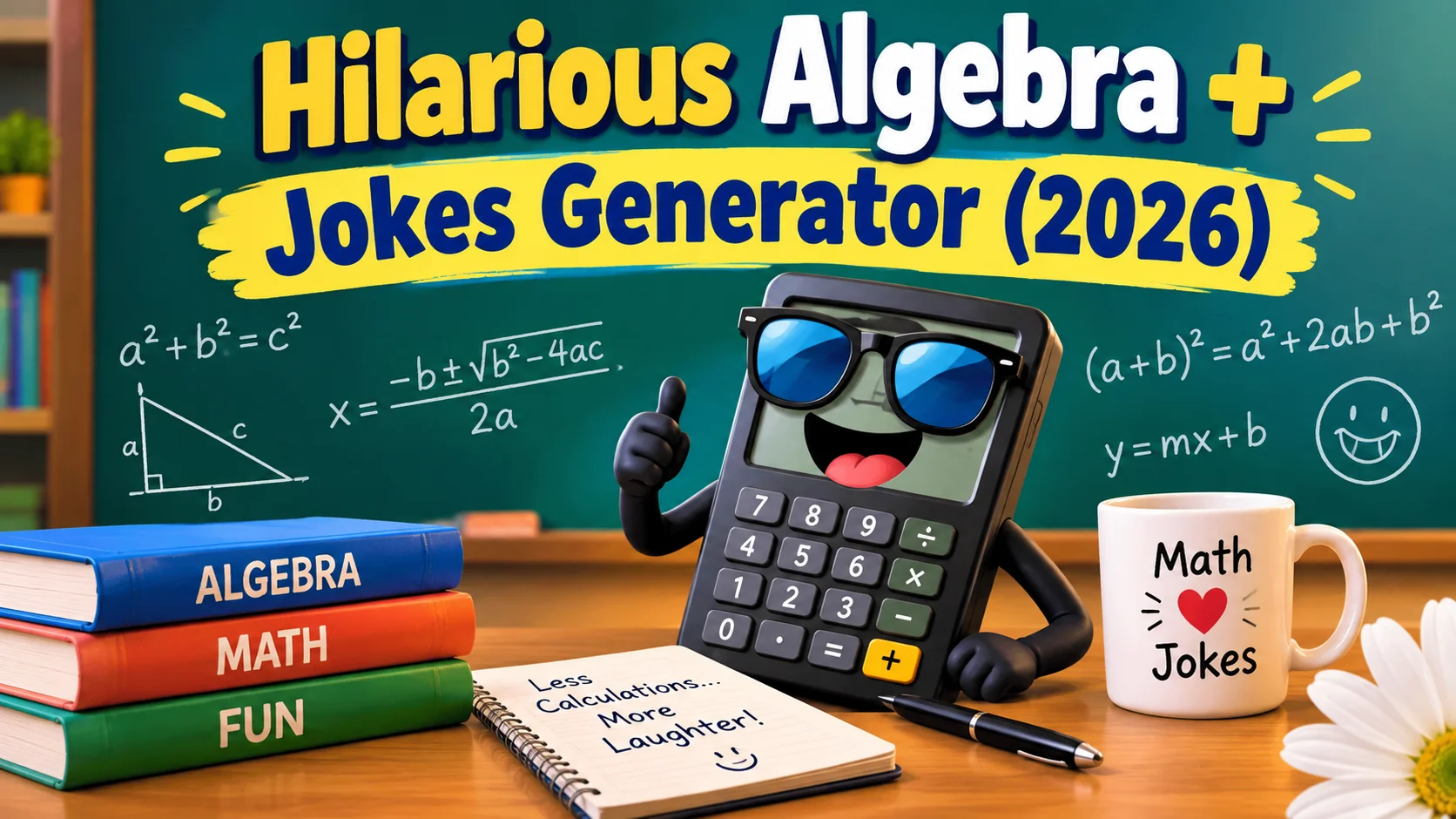 Hilarious Algebra Jokes Generator