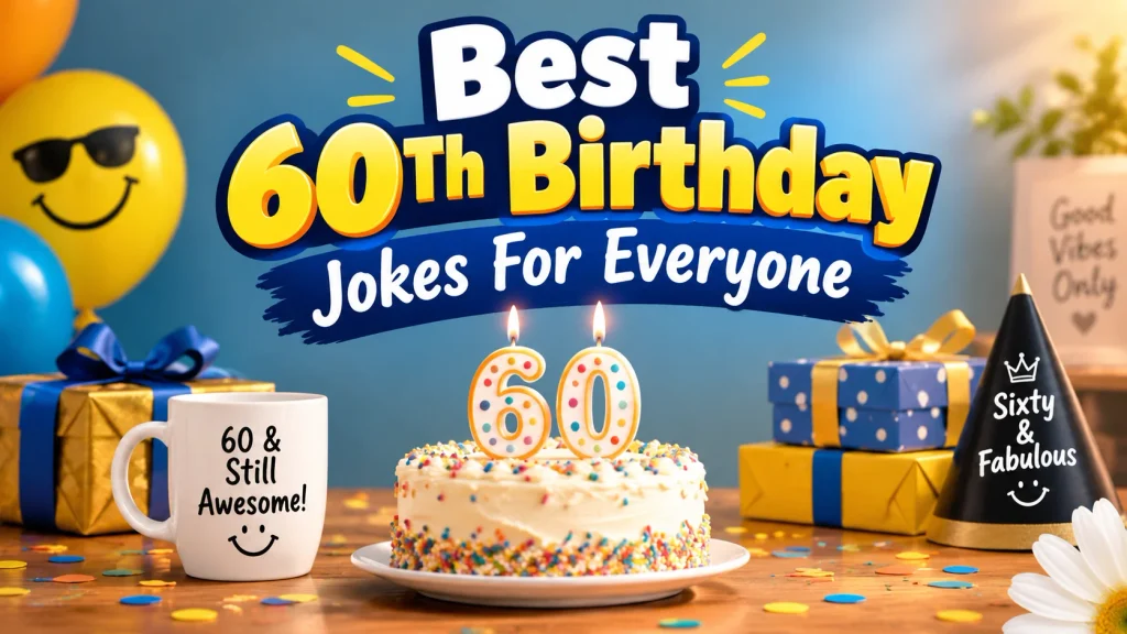 Best 60Th Birthday Jokes For Everyone