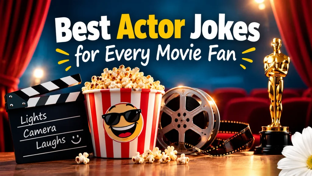 Best Actor Jokes for Every Movie Fan