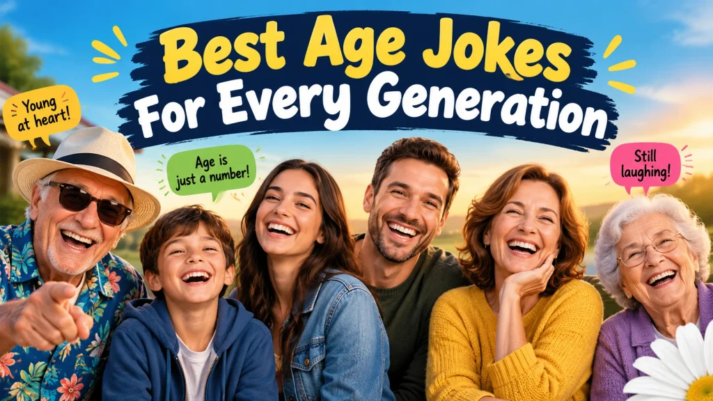 Trending Age Jokes For Modern LaughsBest Age Jokes For Every Generation