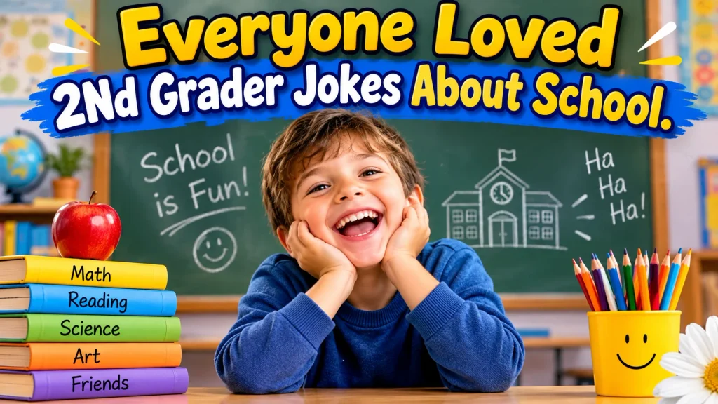 Everyone Loved 2Nd Grader Jokes About School.