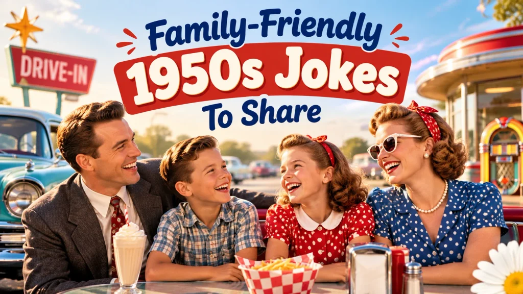 Family-Friendly 1950s Jokes To Share