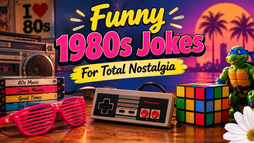 Funny 1980s Jokes For Total Nostalgia
