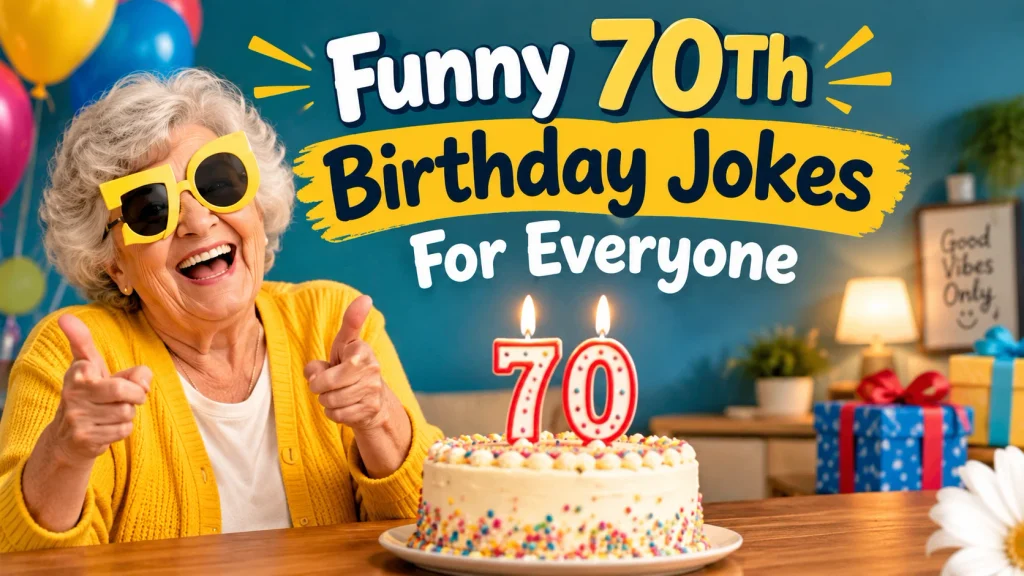 Funny 70Th Birthday Jokes For Everyone