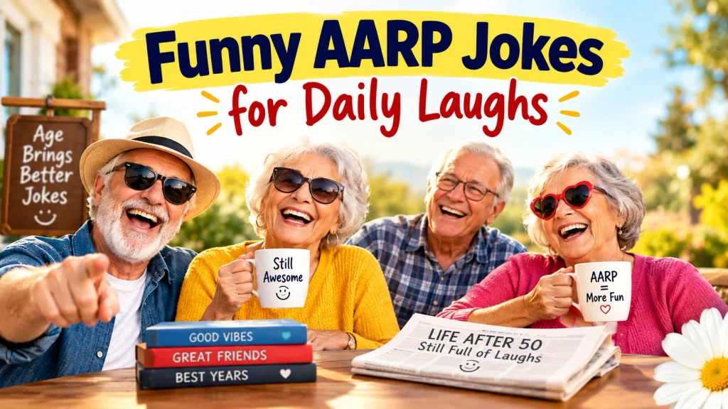 Funny AARP Jokes for Daily Laughs