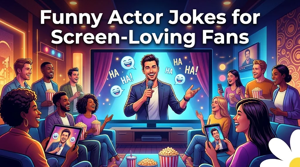 Funny Actor Jokes for Screen-Loving Fans