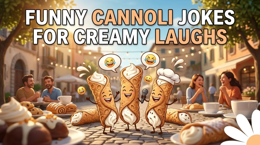 Funny Cannoli Jokes for Creamy Laughs