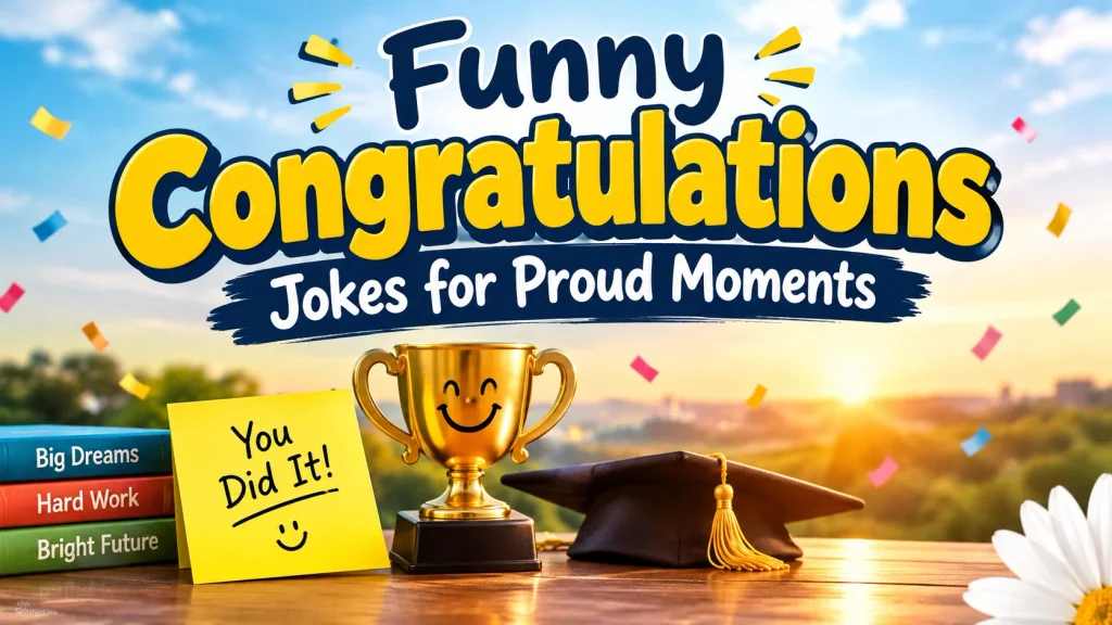 Funny Congratulations Jokes for Proud Moments