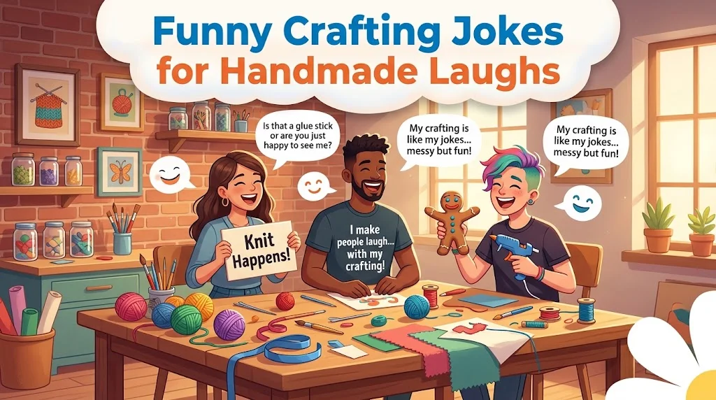 Funny Crafting Jokes for Handmade Laughs