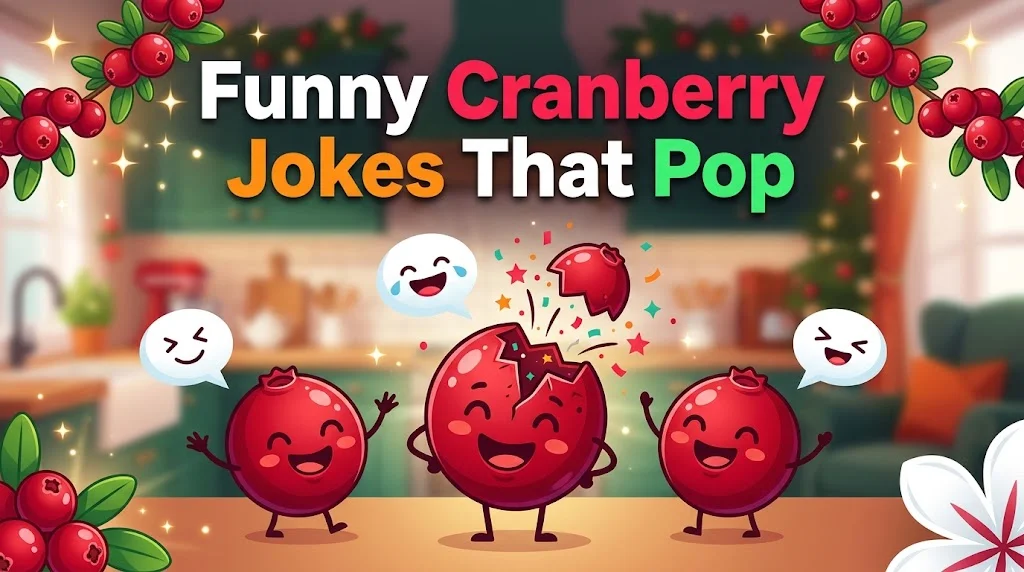 Funny Cranberry Jokes That Pop