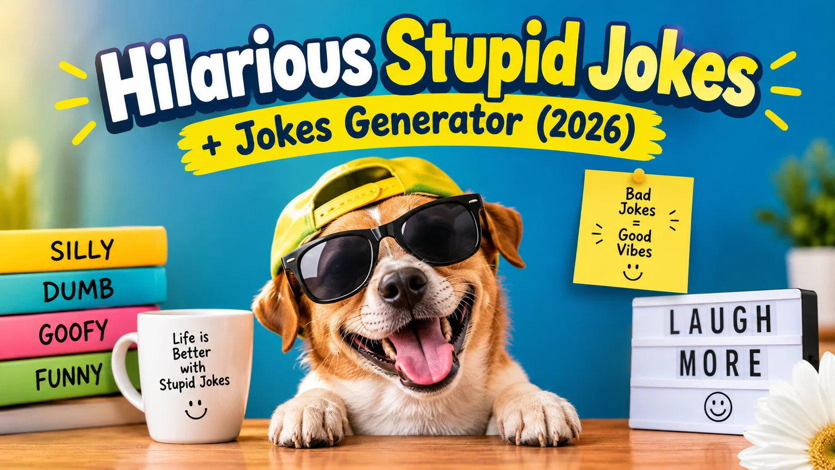 Hilarious Stupid Jokes + Jokes Generator