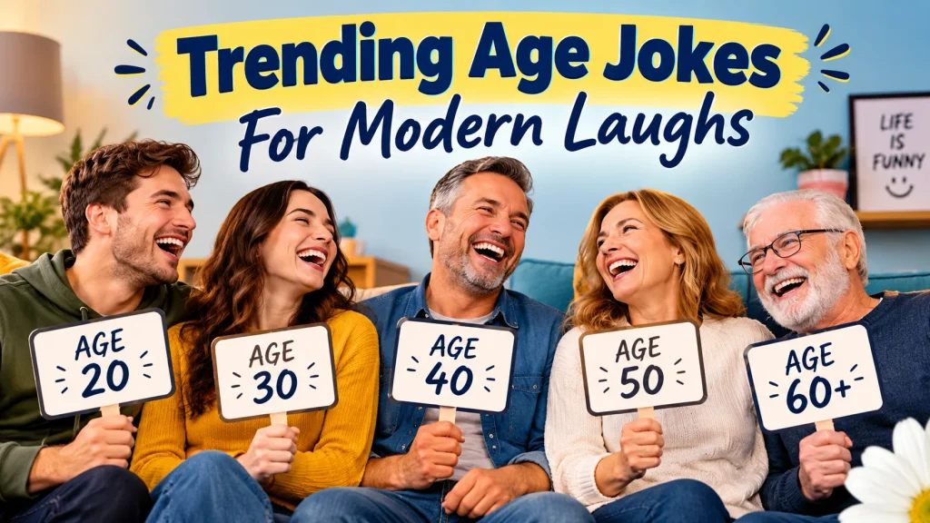Trending Age Jokes For Modern Laughs
