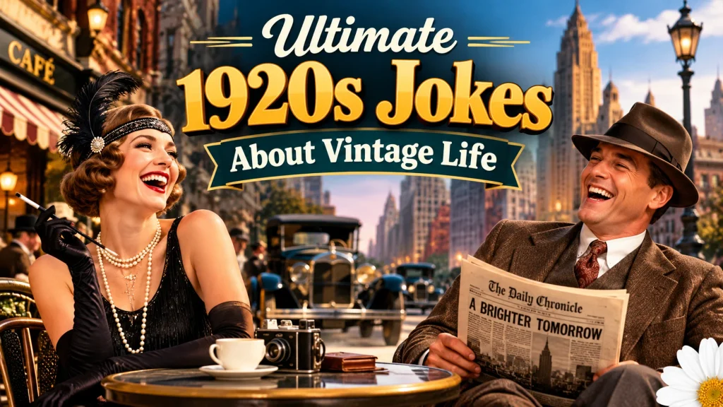 Ultimate 1920s Jokes About Vintage Life